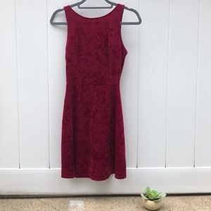 Forever 21 Backless Velvet Dress